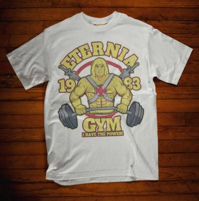 Skeletor gym shirt sale