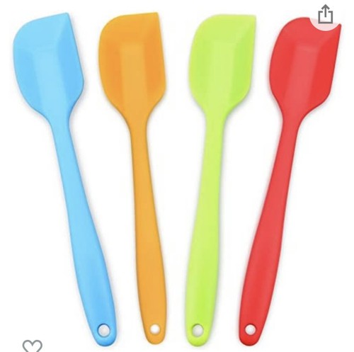 silicone spatula 4 pcs set
