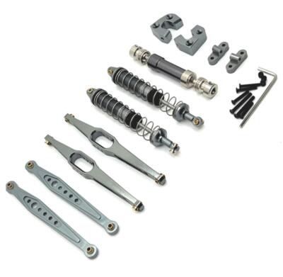 For WLtoys 1/12 124006 12428 12429 12423 12427 Aluminum metal Upgrade parts Kit