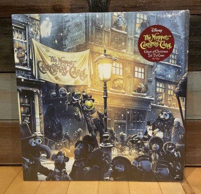iam8bit Muppet Christmas Carol Ghosts of Xmas Yet to Come Soundtrack Red Vinyl