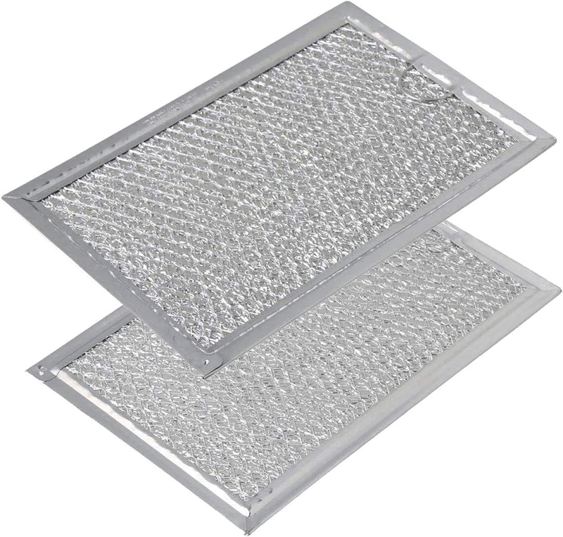 Compatible Aluminum Microwave Grease Filters for GE WB06X10608 AFF77-M 2 Pack