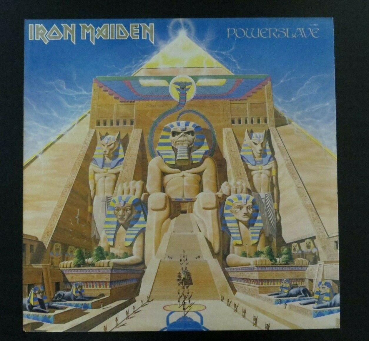 Iron Maiden 12 inch Vinyl LP, Powerslave, 1984, ST-12321, 