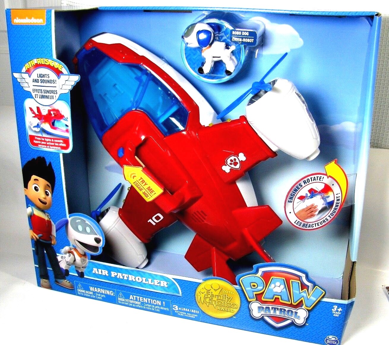 Paw Patrol Air Patroller Red Plane Big 15