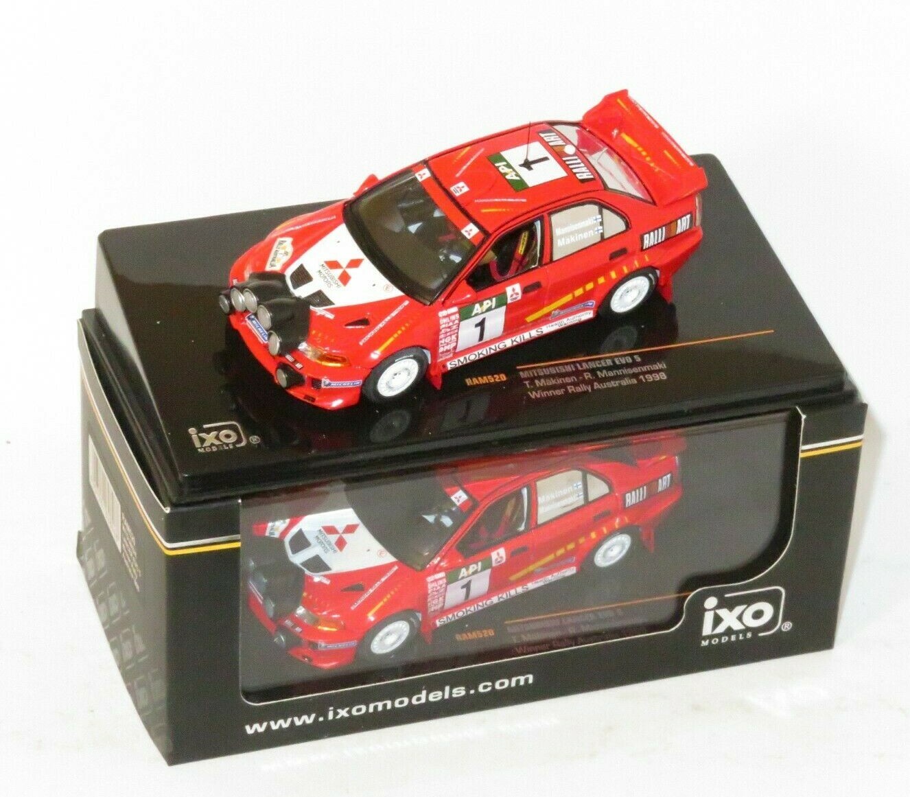 1/43 Mitsubishi Lancer Evo.V Winfield Winner Rally Australia