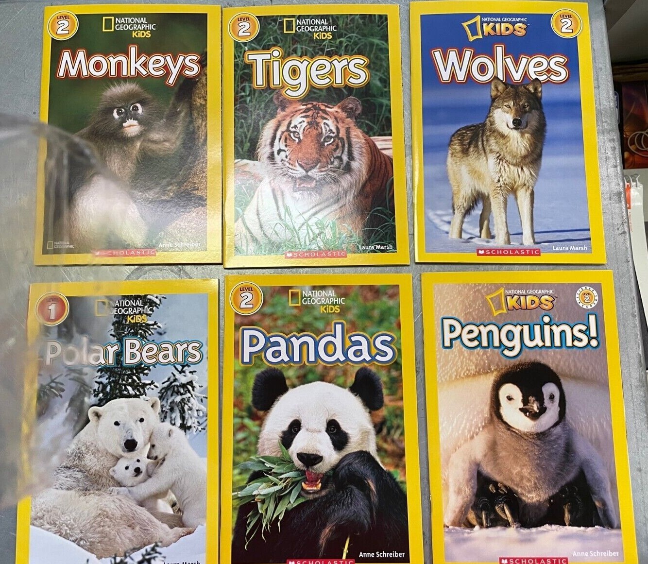 National Geographic Kids: Animals Pack of 6 Books-Levels 1&2 National Geographic Kids: Animals Pack of 6 Books-Levels 1&2