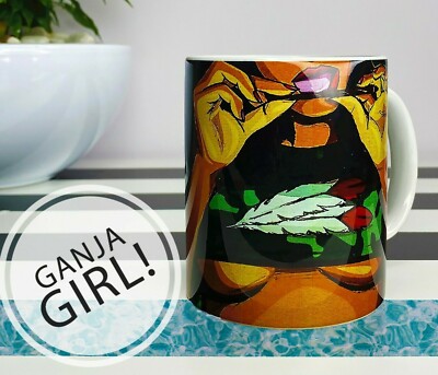 420 Cannabis Smokers Mug WEED Lovers Gift Marijuana Pot Hemp Stoners Cup