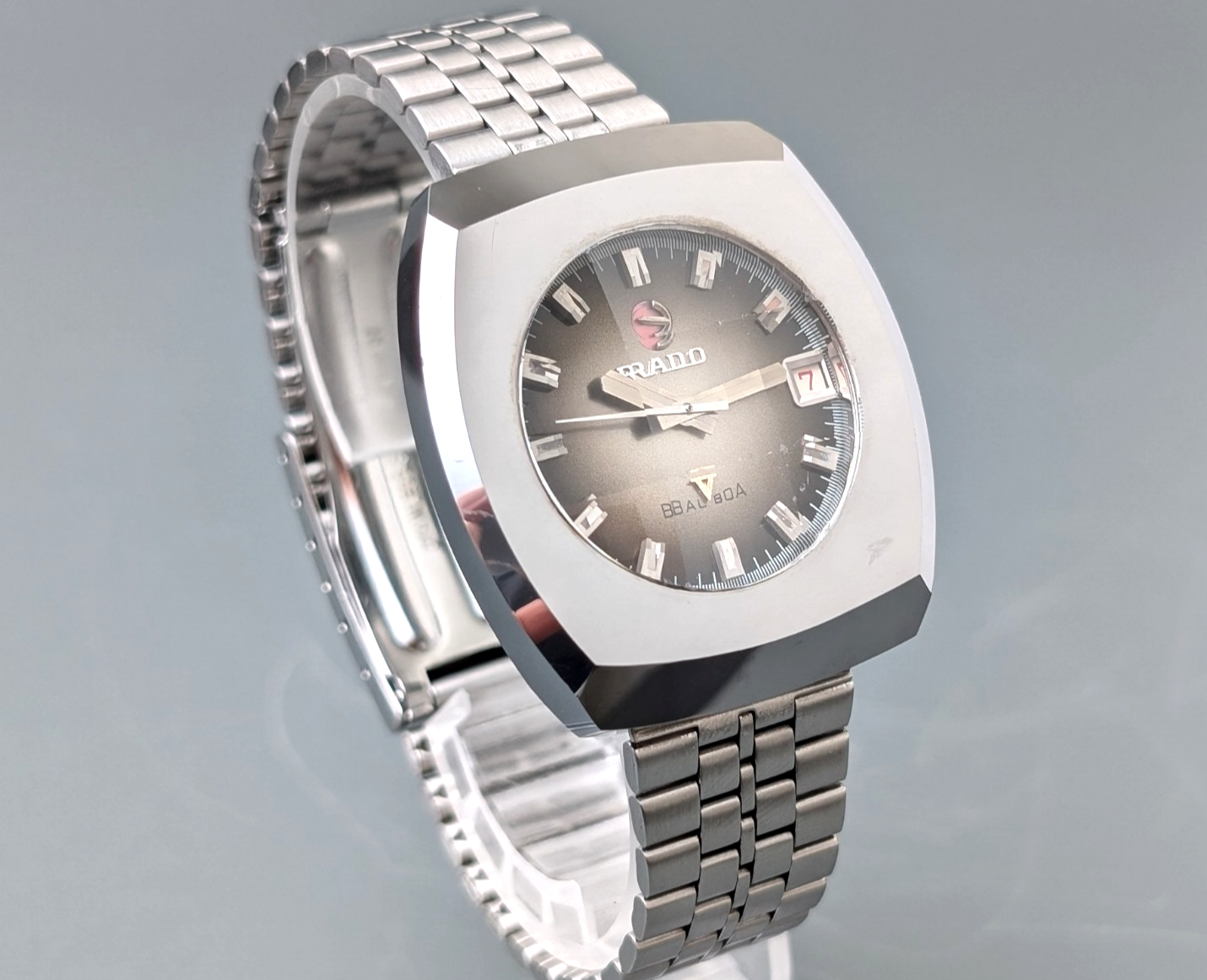 時計 RADO BALBOA RADO BALBOA V Silver Stainless Steel Date Automatic Men's