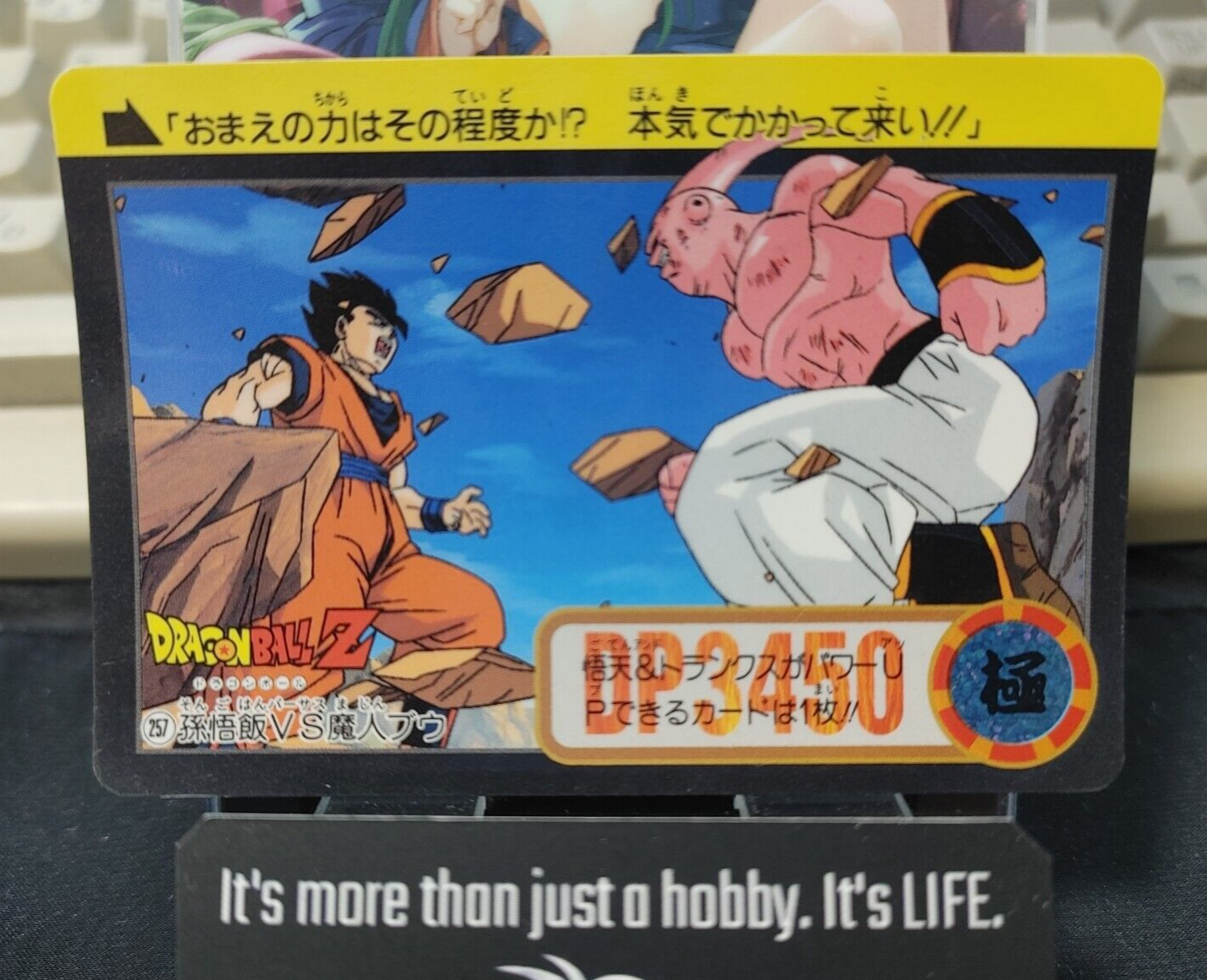 Dragon Ball Z Bandai Carddass Card Majin Boo #257 Japanese