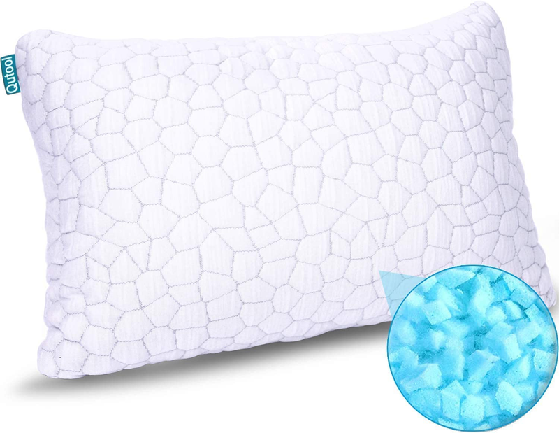 For Sleeping Shredded Memory Foam Pillows - Gel Pillow Firm