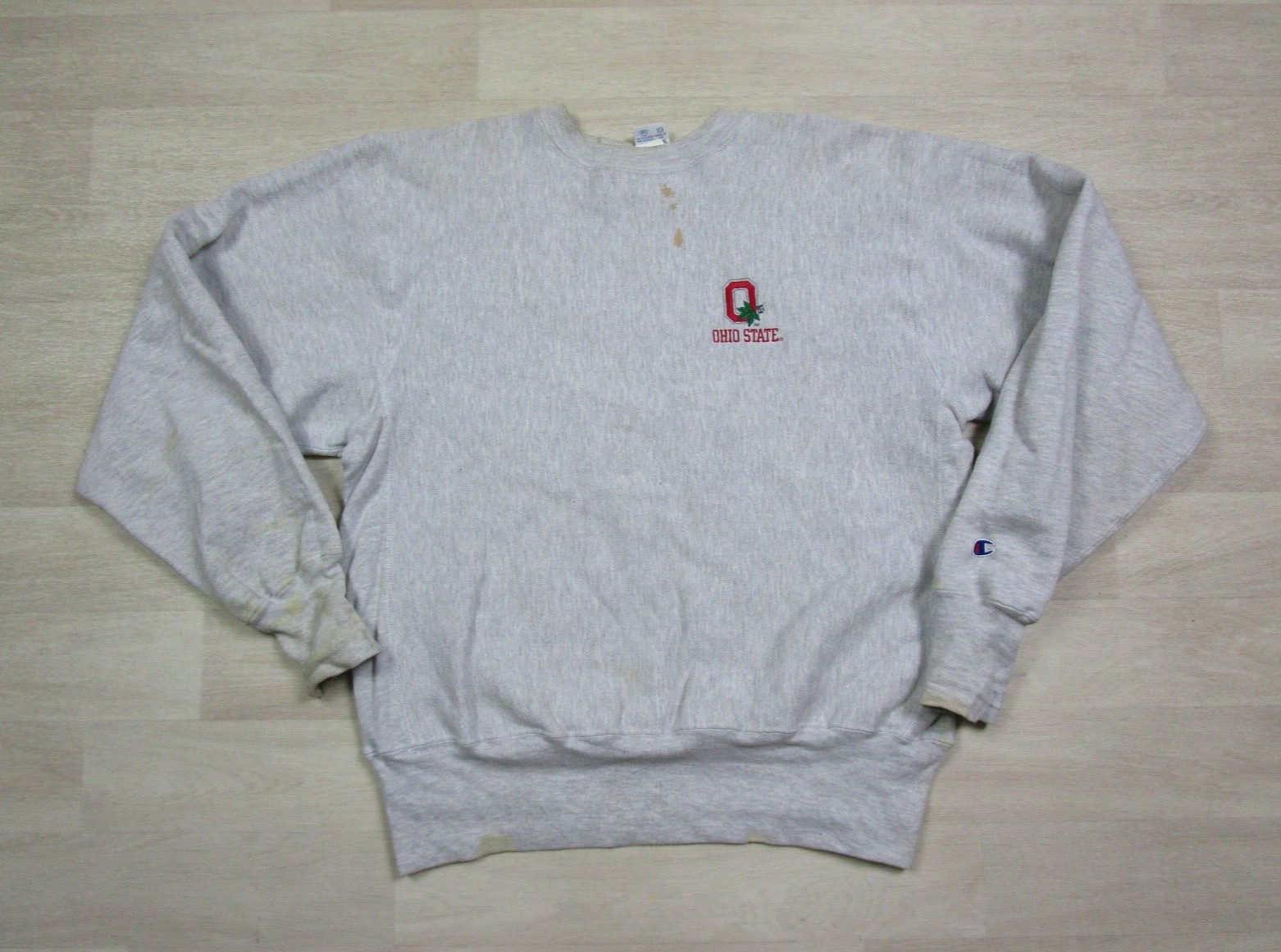トップス 90s champion reverse weave ohio Z Vintage 90s Champion Reverse Weave Ohio State University