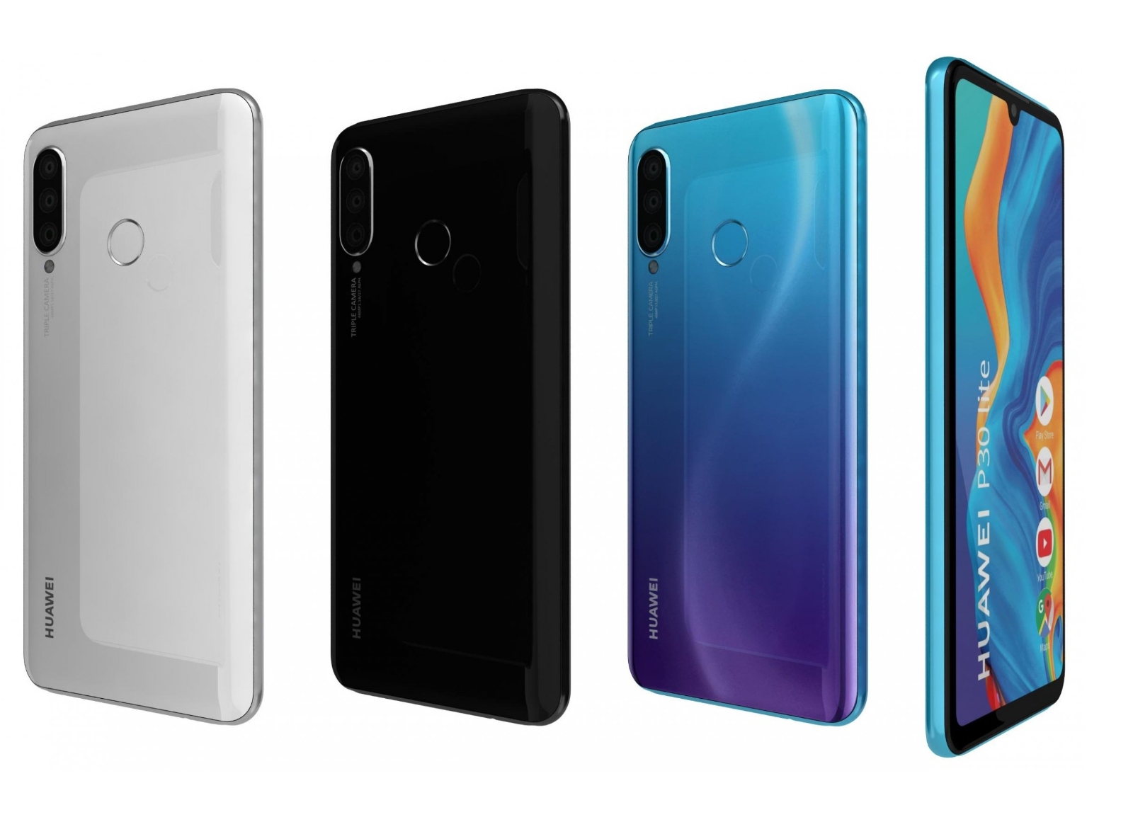 HUAWEI - HUAWEI P30　lite Amazon.com: Huawei P30 Lite (128GB, 4GB RAM) 6.2