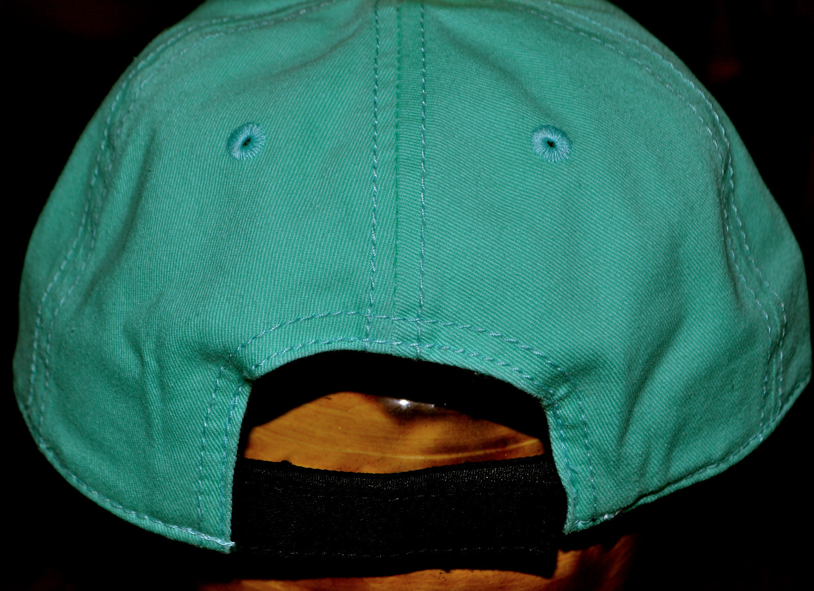 NWT Disney Minnie Mouse Green Adjustable Back Curved Bill Baseball Cap Hat NEW