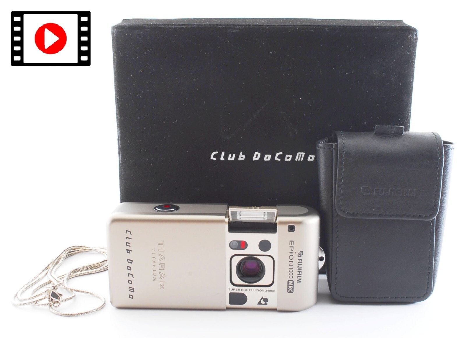 MINT w/Box】 Fuji Fujifilm Epion 1000 MRC TIARA ix TITANIUM MINT w/Box】 Fuji Fujifilm Epion 1000 MRC TIARA ix TITANIUM
