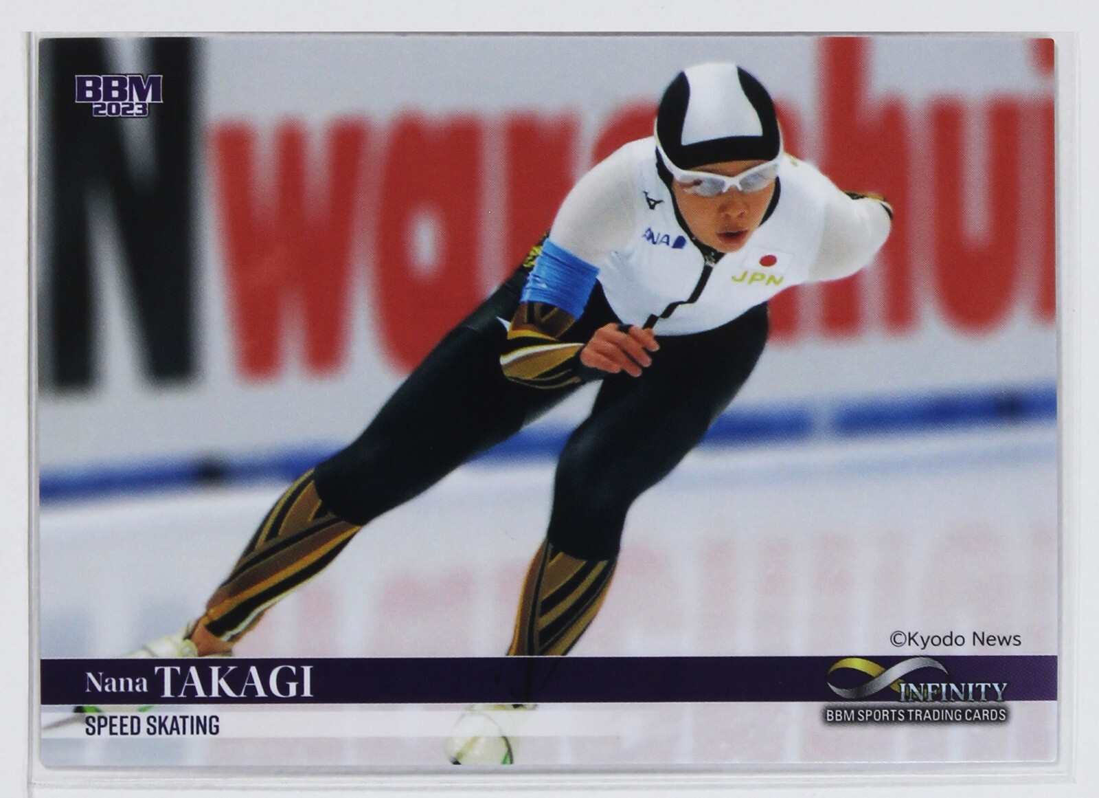 高木菜那【BBM SPORTSTRADING CARDS INFINITY2022】スピードスケート