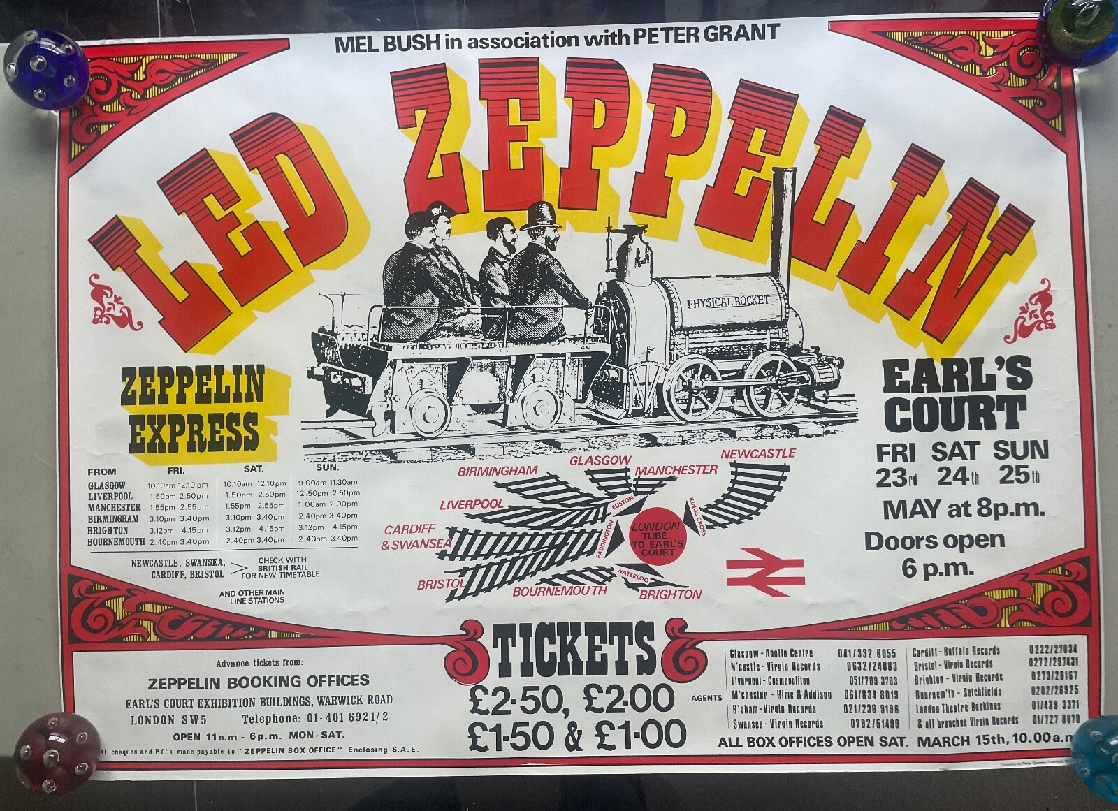 LED ZEPPELIN  EARL'S COURT   
アールズ・コート Led Zeppelin – Earl's Court 1975 Final Night – 4 x CD