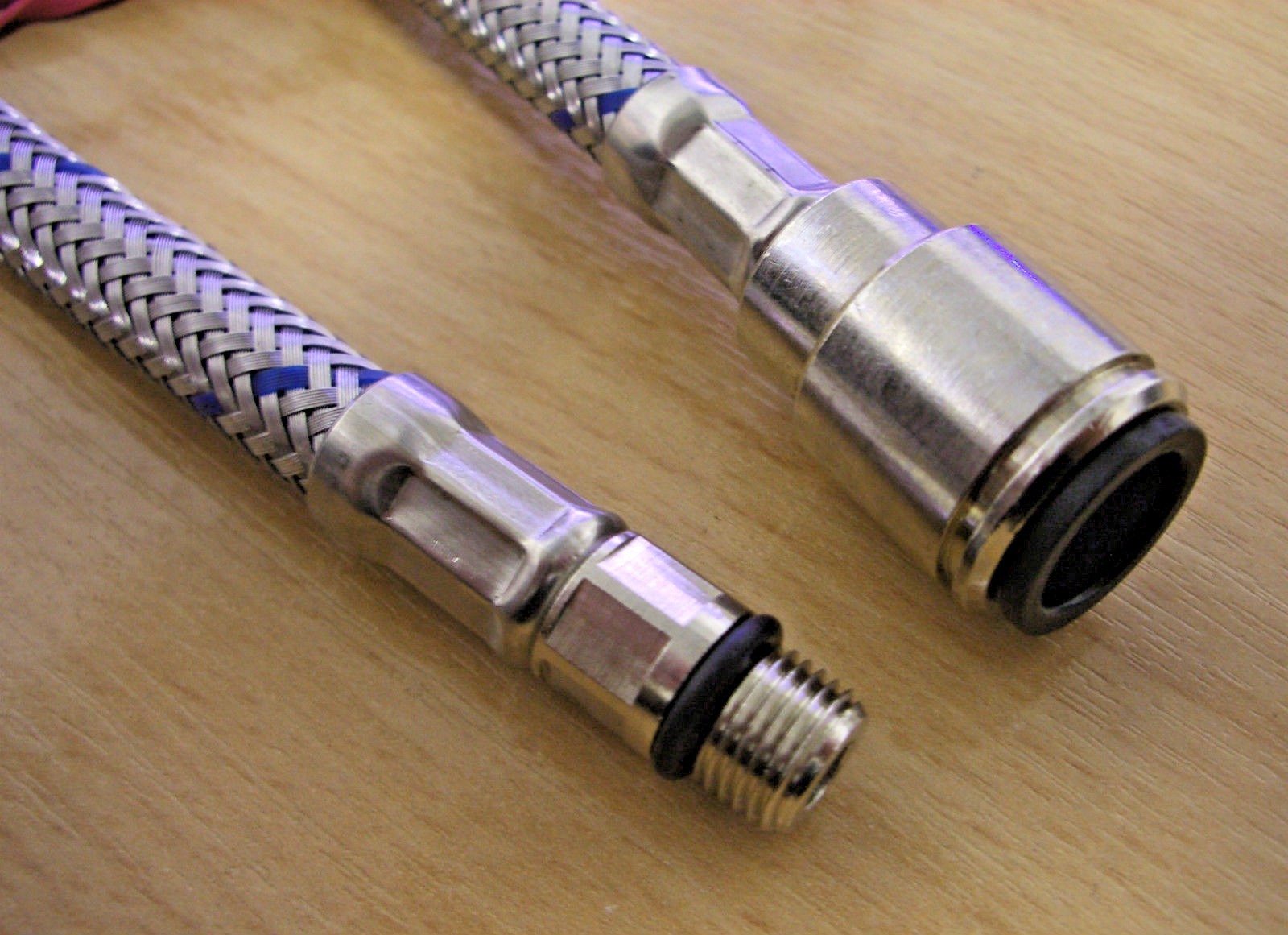 300mm M10 Flexi Tap Hose Tail to John Guest/Whale 12mm Push Fit eBay