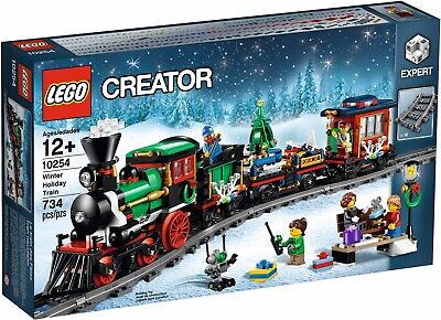 LEGO Creator 10254 Winter Holiday Train Christmas New Retired Building Set