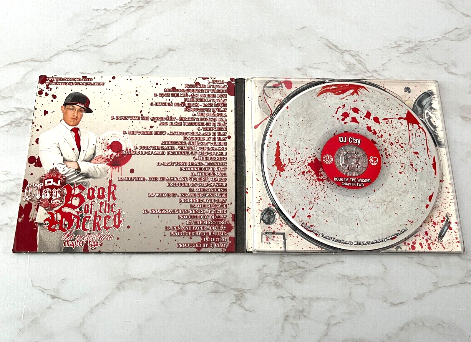DJ Clay Book Of The Wicked The Mixxtape Chapter Two CD DJ Clay Book Of The Wicked The Mixxtape Chapter Two CD