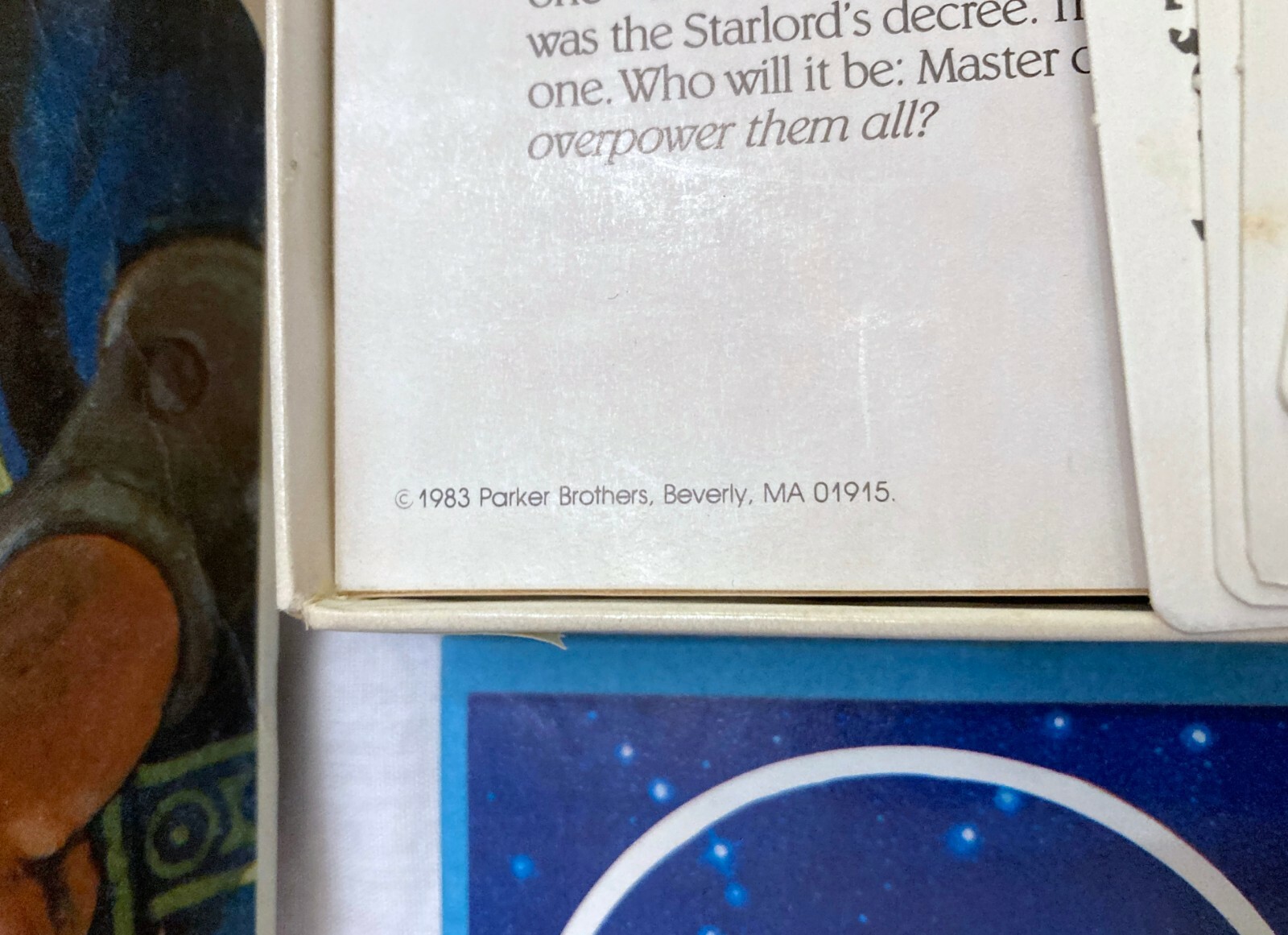 Parker Brothers 1983 D D Type Game