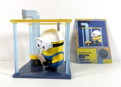 Pop Mart Minions At Work Series Figure Pipeline Dave NEW