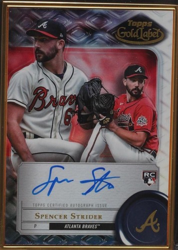【topps FIRE】SPENCER STRIDER サインカード Spencer Strider RC 2022 Topps Fire Auto FA-SS Braves Rookie
