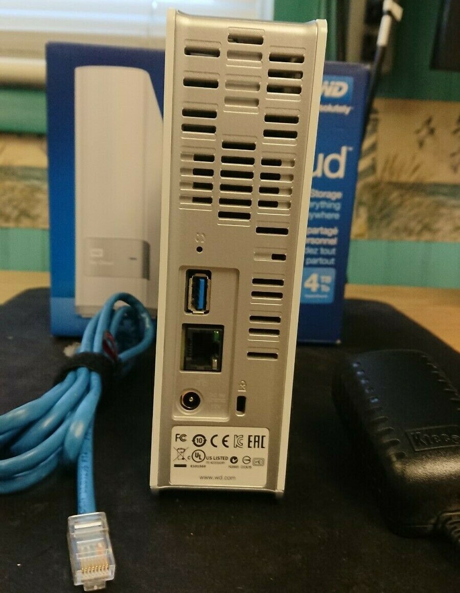 Western Digital 4TB My Cloud Personal Network Storage Hard Drive NAS