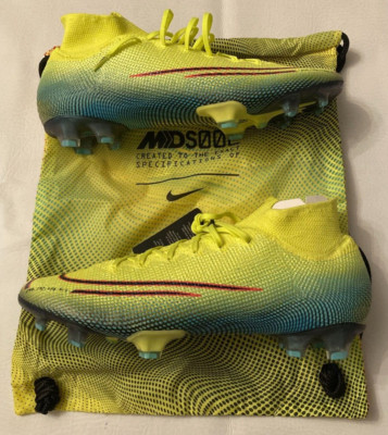 NIKE MERCURIAL SUPERFLY 7 ELITE MDS LEMON VENOM SOCCER CLEATS BQ5469-703 MENS 13