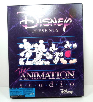 Disney Presents the Animation Studio Software Complete Big Box with Disks