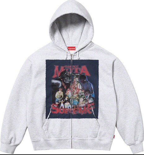 Supreme Muta Zip Up Hoodie Medium Size | eBay