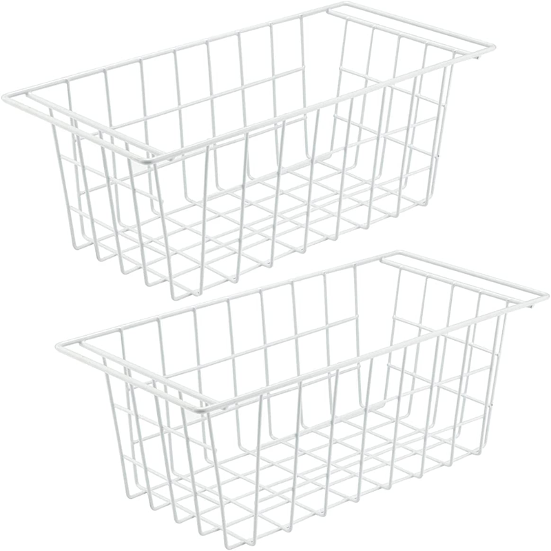 16.5 Inch Chest Freezer Organizer Bins Deep Freezer Basket Storage Rack Bins Met