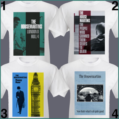 THE HOUSEMARTINS, London 0 Hull 4, Happy Hour, Grinned. 1980s Beautiful South