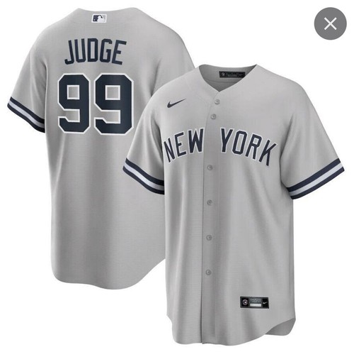 MLB Aaron Judge New York Yankees Nike Away Replica Player Jersey Blue  Authentic