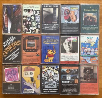 CLEARANCE TAPE Compilation Cassette Tape Lot Obscure Mixtape Collection Rare OOP