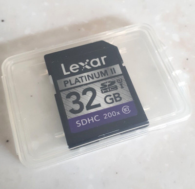 Genuine Lexar Platinum II 32GB SDHC I Memory Card - Class 10 200x TESTED WORKING