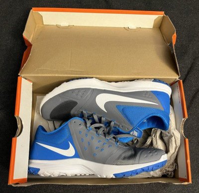 Nike FS Lite Trainer 2 FitSole Shoes Men's 8.5 Gray/Royal Blue