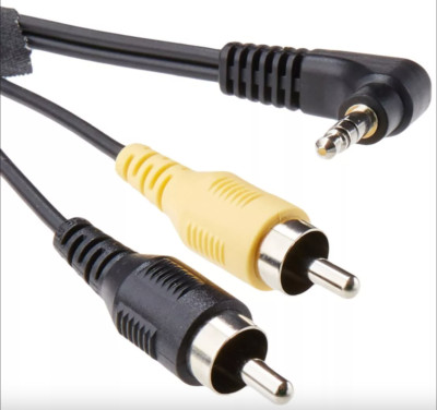 NEW  Genuine Canon AVC-DC300 A/V Cable for Powershot Digital Cameras OPEN BOX