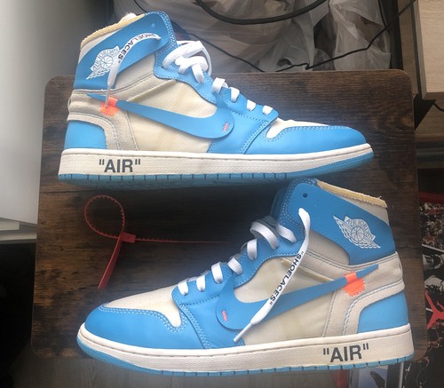 Nike Air Jordan 1 Off White Retro High UNC Size 11.5 AQ0818 Nike Air Jordan 1 Off White Retro High UNC Size 11.5 AQ0818
