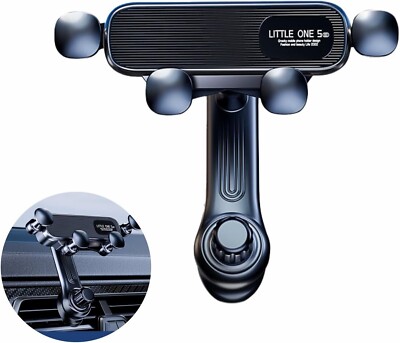 1x360° Invisible Rotatable Air Vent Mount Car Phone Holder For Car Dashboard US