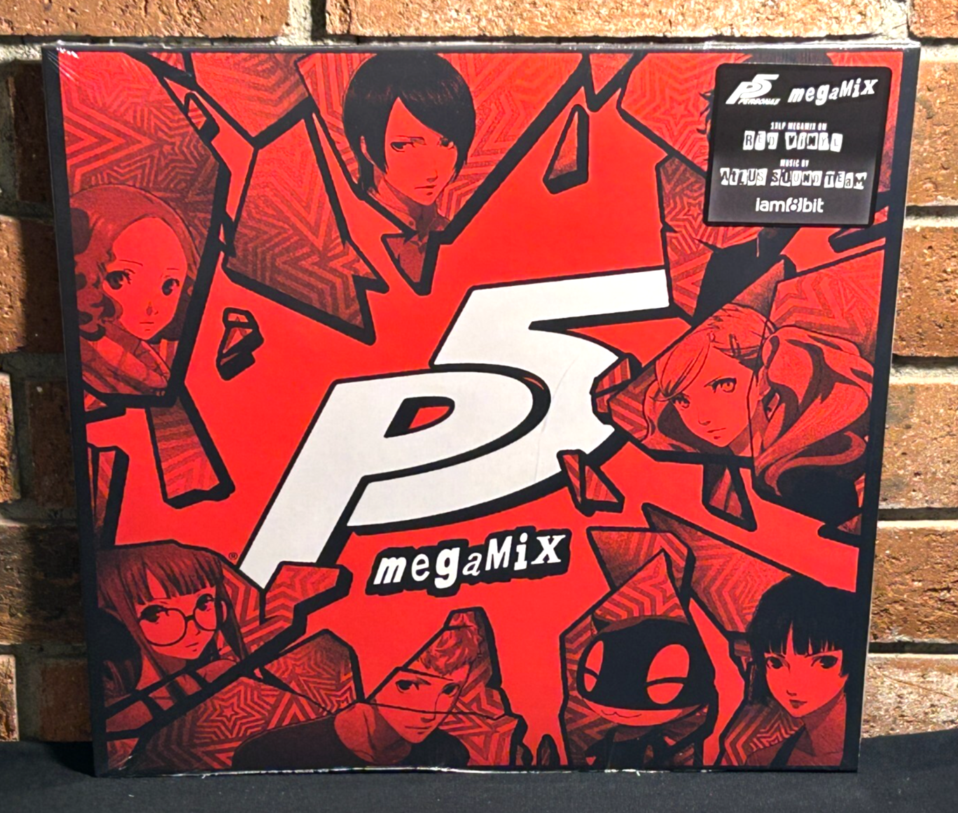 PERSONA 5 MEGAMIX - Soundtrack, Ltd 1st Press RED COLORED
