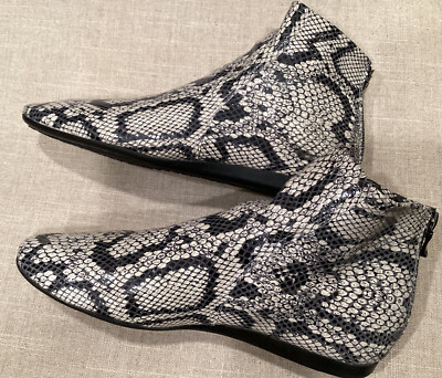 Arche Sz 38 EU / 7 US Python Baryky Alison Snakeskin Booties