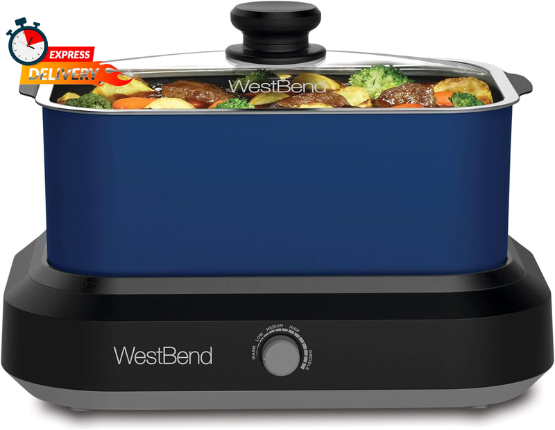 87905B Slow Cooker Large Capacity Non-Stick Vessel with Vari