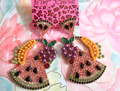 Betsey johnson jewelry clearance earrings