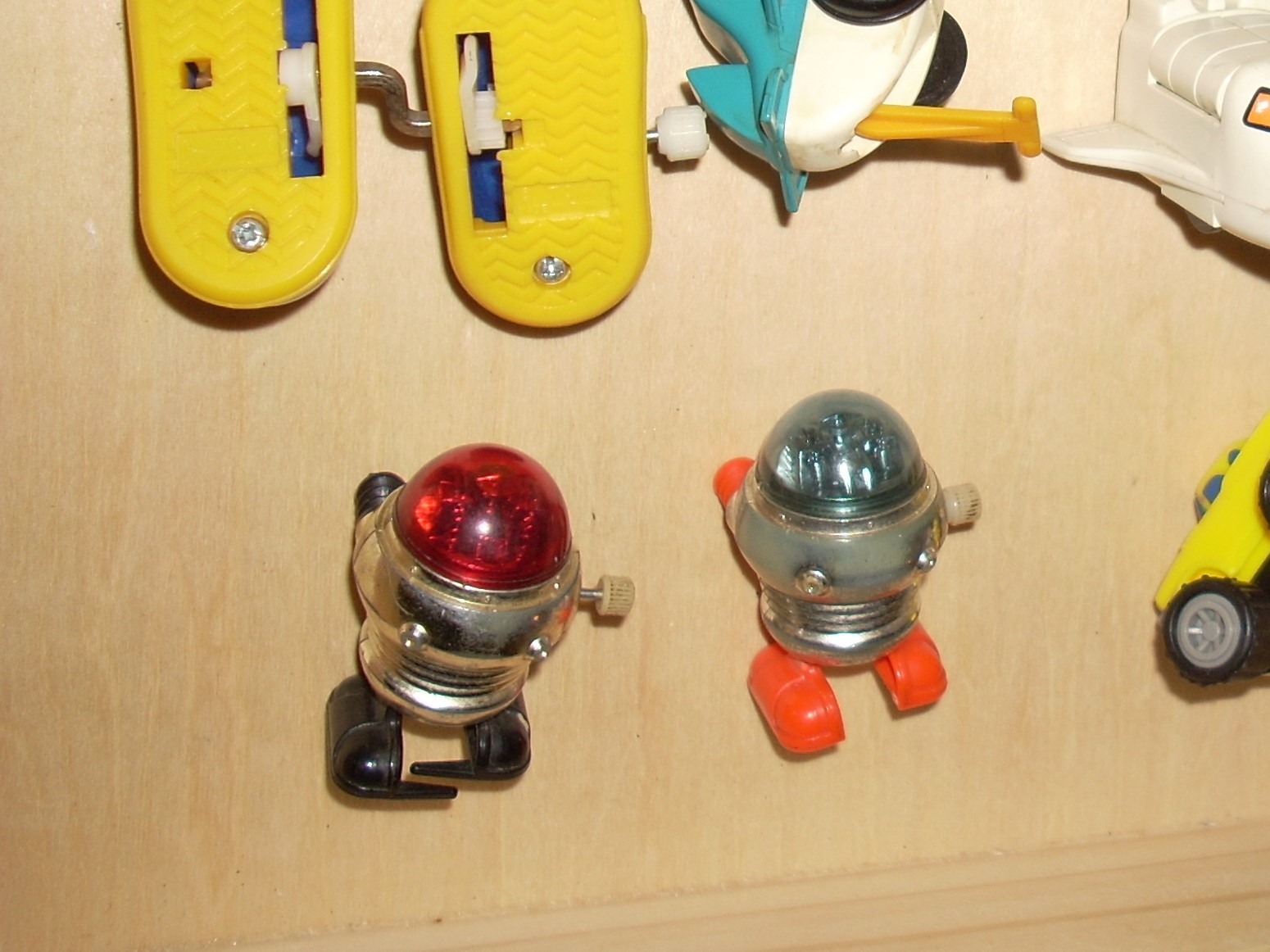 Vintage JUNK DRAWER Tomy Wind up Toy Lot 1977 Japan Robot 1977 Frog Turtle