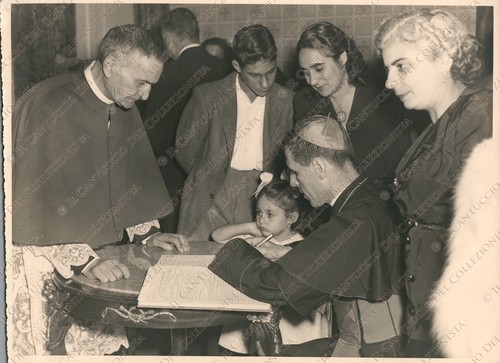 1950c REGGIO CALABRIA Matrimonio firma atto fede nuziale LOTTO 5 Fotografie - Picture 7 of 7
