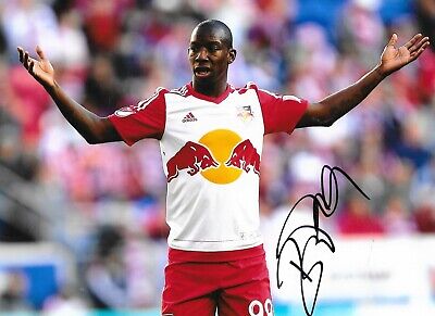 Bradley Wright-Phillips signed New York Red Bulls 8x10 photo autographed MLS 6