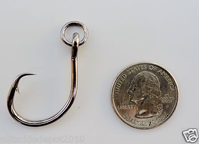 64 Ringed circle hooks 4x strong size 4/0   64 fishing hooks