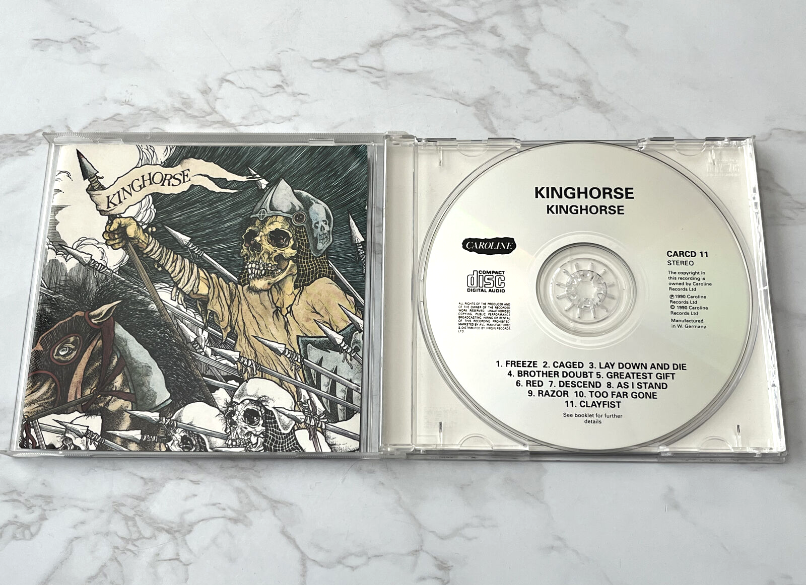 Kinghorse Self Titled CD ORIG. GERMANY IMPORT! Caroline