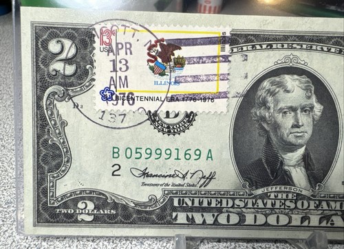 貴重　Made in U.S.A-2 1976 貴重 Made in U.S.A-2 1976 Series 1976 2 Dollar Bill - Rare