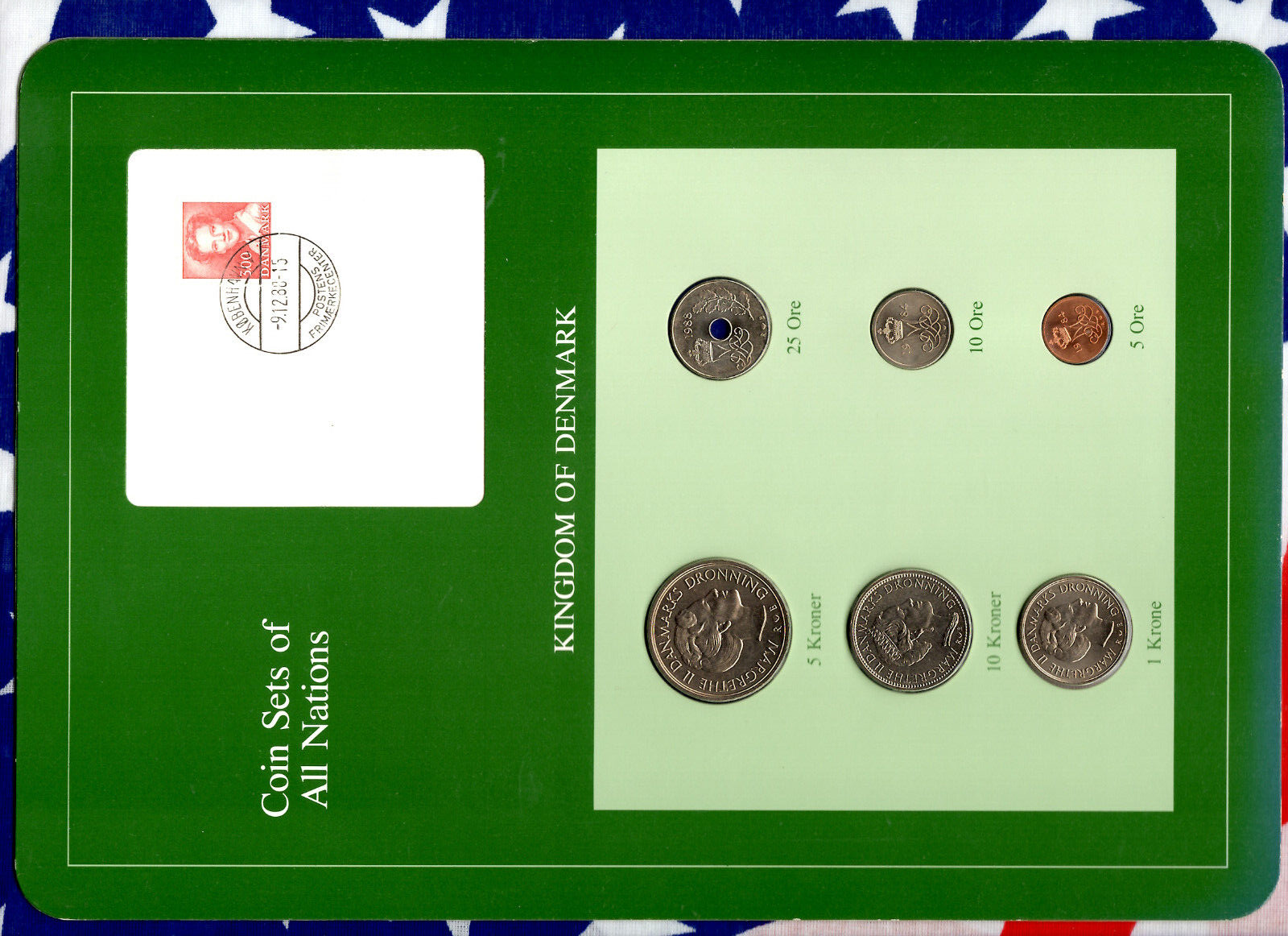 コインセットオールネイションズ　デンマーク　アメリカ　シンガポール　フィンランド 楽天市場】「Coin Sets of All Nations」より 解説書つき外国の