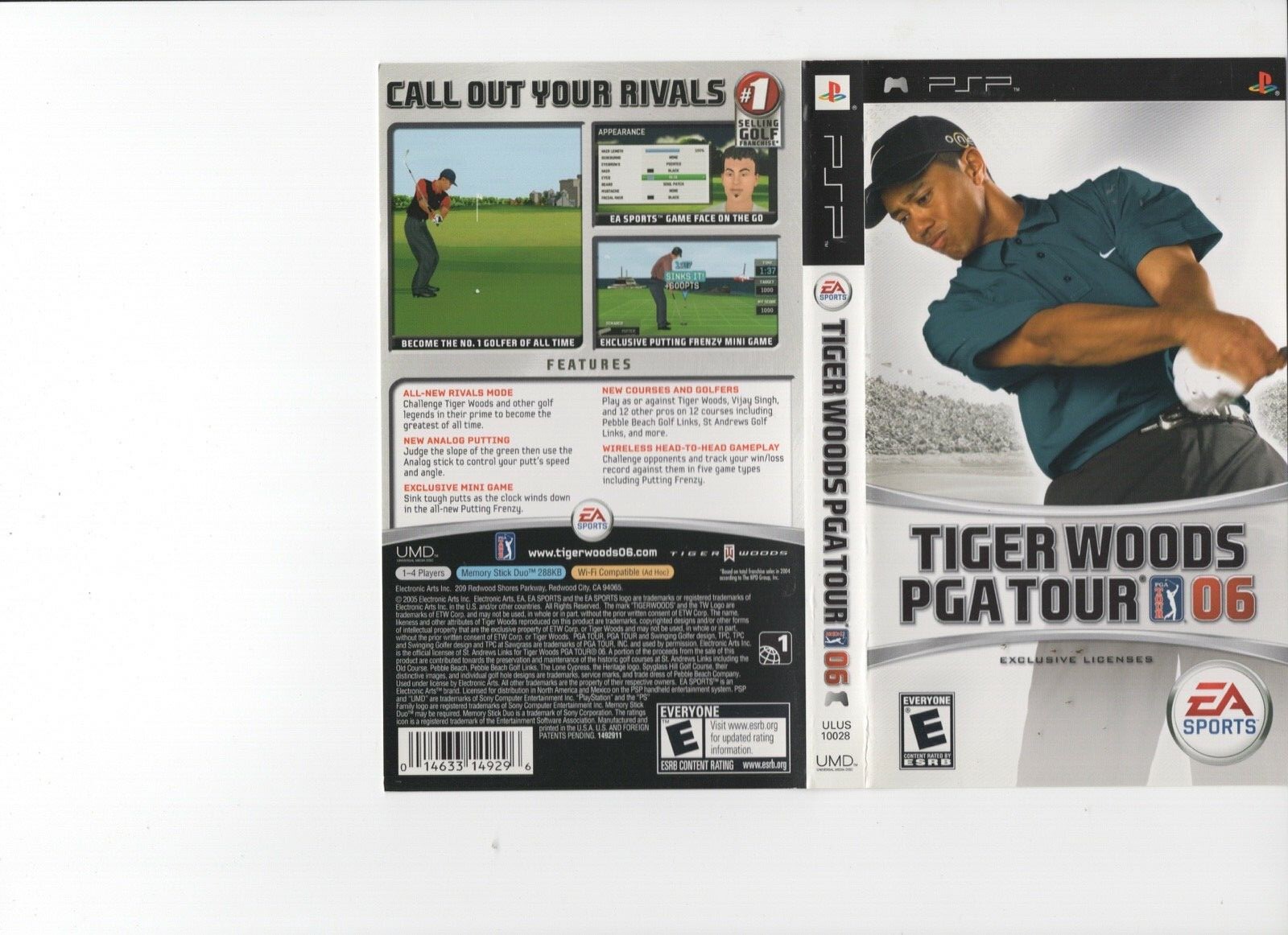 タイガー・ウッズ PGA TOUR - PSP Tiger Woods PGA Tour 08 [PSP] - IGN